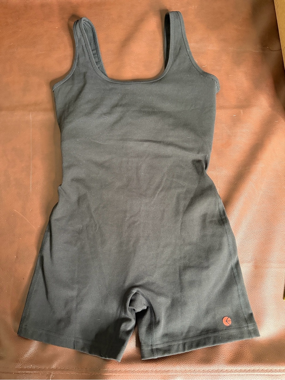Ethika Black One-Piece Tank Romper
